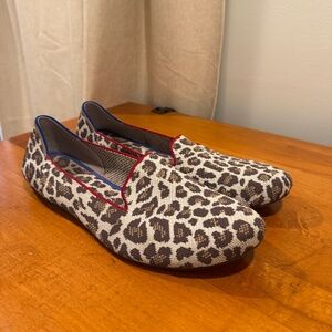 Rothy’s Leopard Loafers size 12.5
